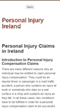Mobile Screenshot of personal-injury-ireland.com